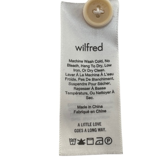 ARITZIA Wilfred Free Polka Dot Blouse EUC - Picture 9 of 9